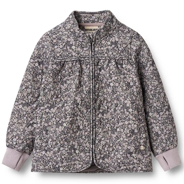 Wheat Termojakke - Thilde - Black Sea Flowers