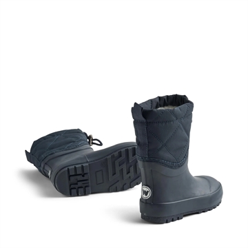 Wheat Termostøvler -  Drizzle - Navy i blå