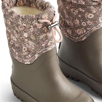 Wheat Termostøvler - Drizzle Snowboot - Dry Wood Snow Flowers