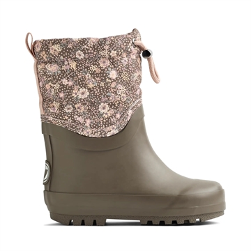 Wheat Termostøvler - Drizzle Snowboot - Dry Wood Snow Flowers