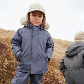 Wheat Vinterjakke - Kasper - Greyblue i blå