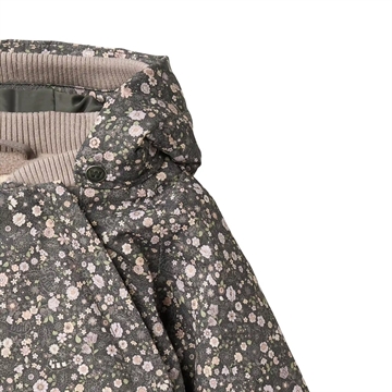 Wheat Vinterjakke - Sascha - Black Sea Open Flowers