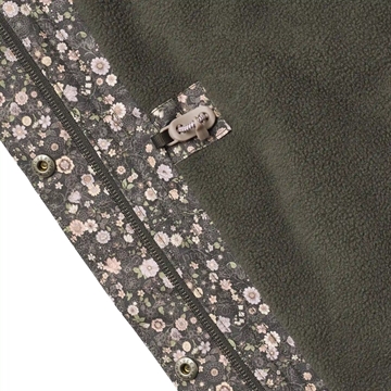 Wheat Vinterjakke - Tove - Black Sea Open Flowers