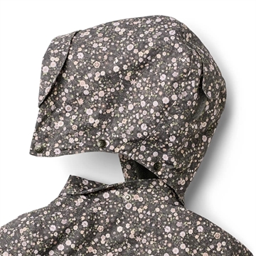 Wheat Vinterjakke - Tove - Black Sea Open Flowers