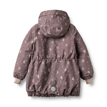 Wheat Vinterjakke - Tove - 22.000 mm - Plum Truffle Stars