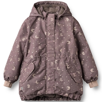 Wheat Vinterjakke - Tove - 22.000 mm - Plum Truffle Stars