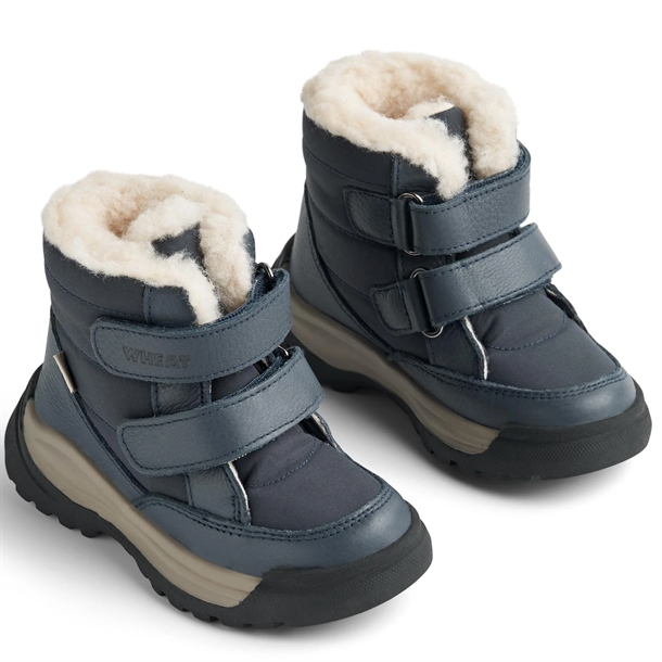 Wheat Vinterstøvler - Millas Tex - Navy