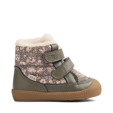 Wheat Vinterstøvler - Daxi Tex - Dry Wood Snow Flowers