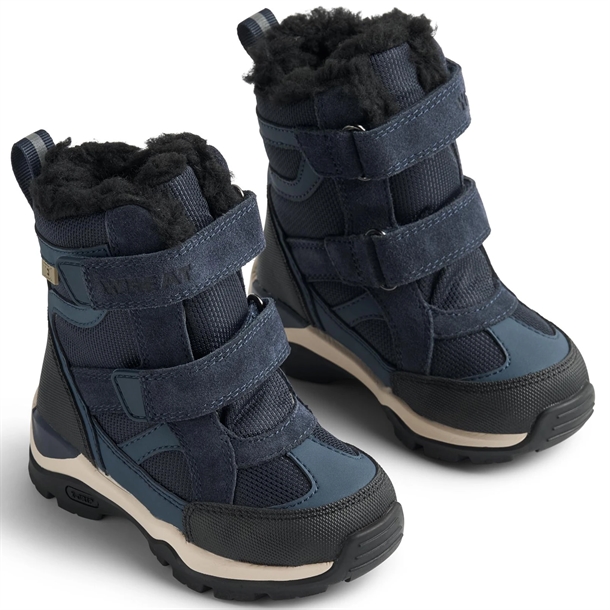 Wheat Vinterstøvler - Trailor Tex - Navy i blå