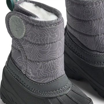 Wheat Vinterstøvler - Winty - Dark Reflective Map