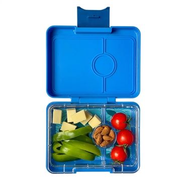 Yumbox Madkasse m. 3 Rum - Bento Snack - Surf Blå/Haj
