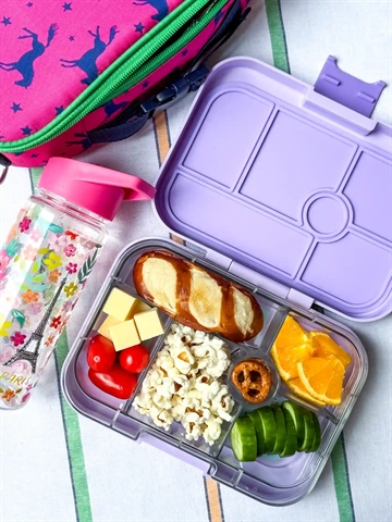 Yumbox Madkasse m. 6 rum - Bento Original - Lavendel Lilla Enhjørning