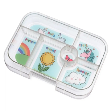 Yumbox Madkasse m. 6 rum - Bento Original - Lavendel Lilla Enhjørning