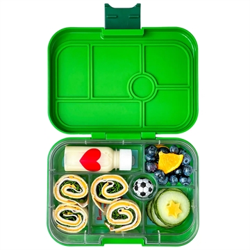 Yumbox Madkasse Bento Original - 6 rum - Jurassic Green/Sjove monstre