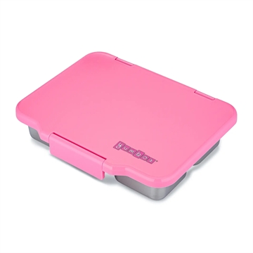 Yumbox Madkasse - Stål - Prêt 4 rum - Versailles Pink