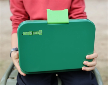 Yumbox Madkasse Tapas - 4 rum - Palm Green Lime