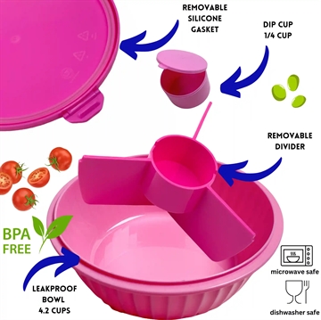 Yumbox Poke Bowl - Guava Pink