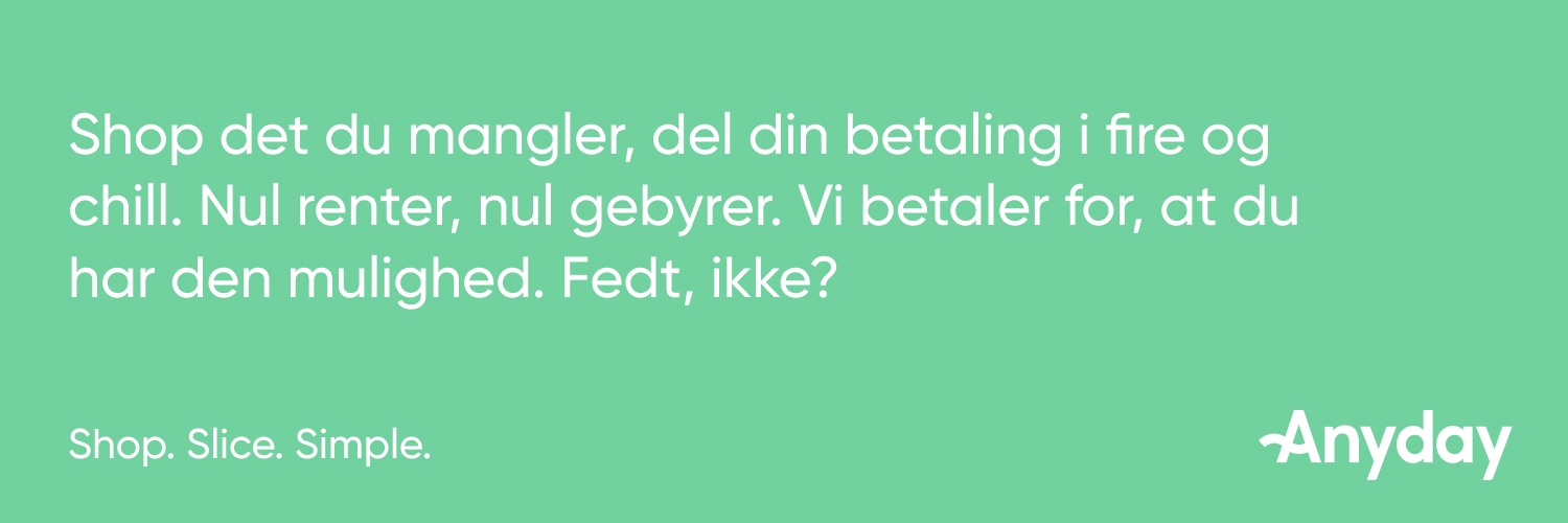 Køb børnetøj og babyudstyr med Anyday