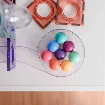 Connetix Kuglebane Pastel - 106 dele magnet legetøj