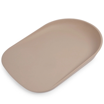 Filibabba Bobbie 2.0 puslepude i farven Beige – blød skumpuslepude med sikkerhedskanter og vandafvisende overflade.