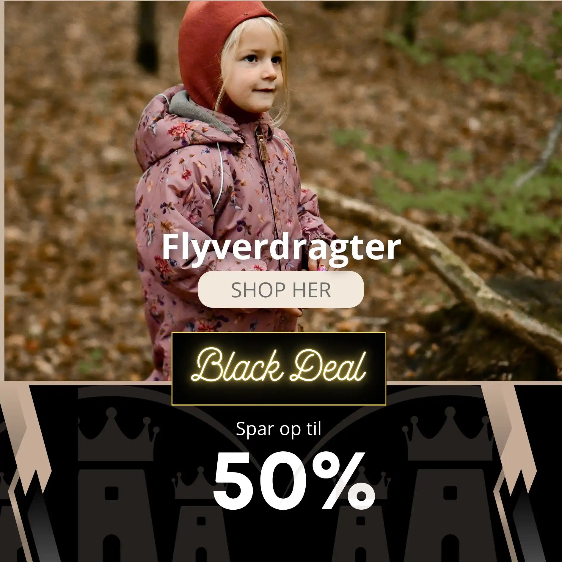 Flyverdragt tilbud Black Friday