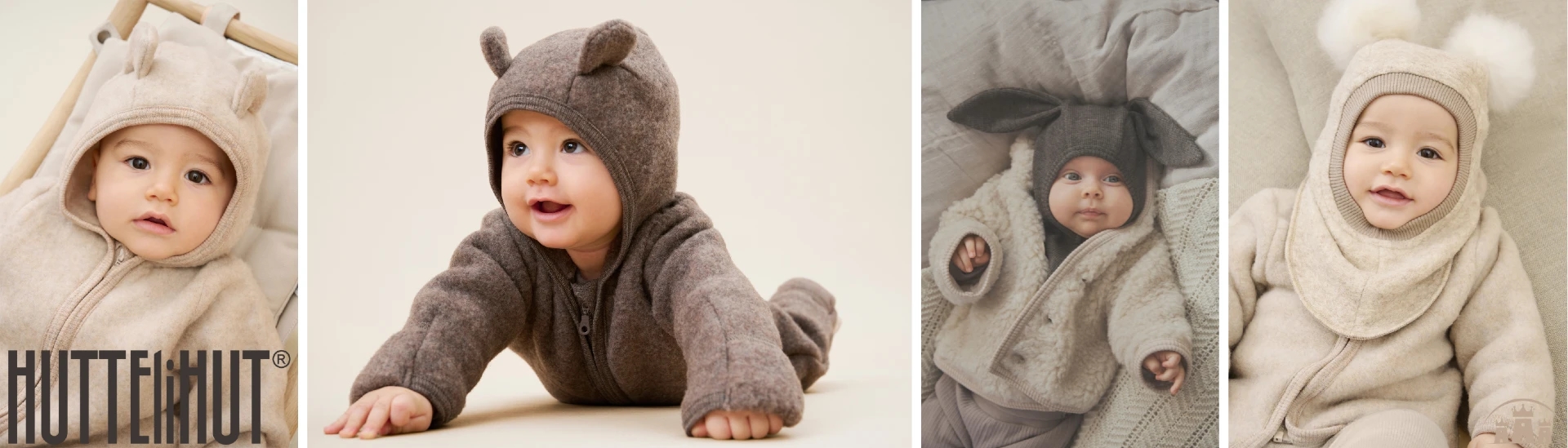 Et stort udvalg af Huttelihut uld- og babytøj og børnetøj finder du hos BabyRiget