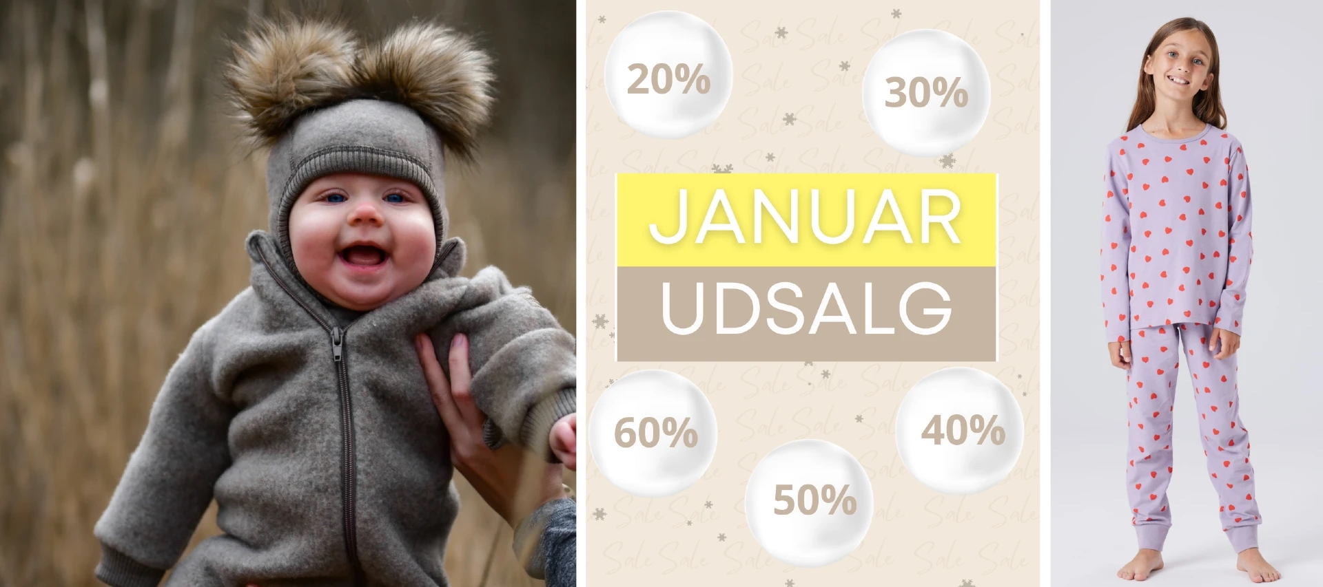 Januarudsalg børnetøj og babytøj