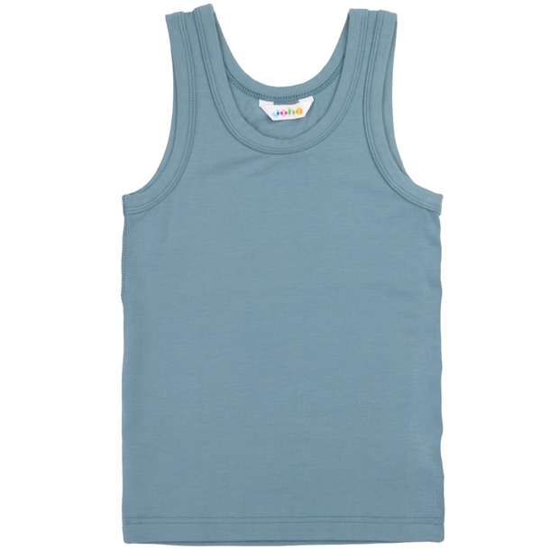 Joha Bambus Undertrøje - Blå - lavet i blødt økologisk bambus