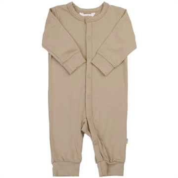 Joha Natdragt - Bambus - Beige - lavet i blødt og strækbart økologisk bambus og lycra
