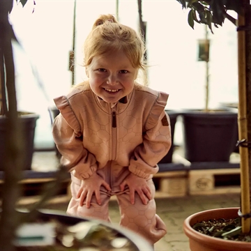 Mikk-Line Termotøj - Soft Thermal - Frill - Adobe Rose - blødt termotøj i rosa