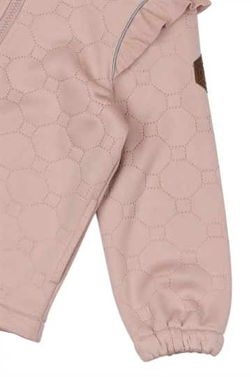 Mikk-Line Termotøj - Soft Thermal - Frill - Adobe Rose - blødt termotøj i rosa