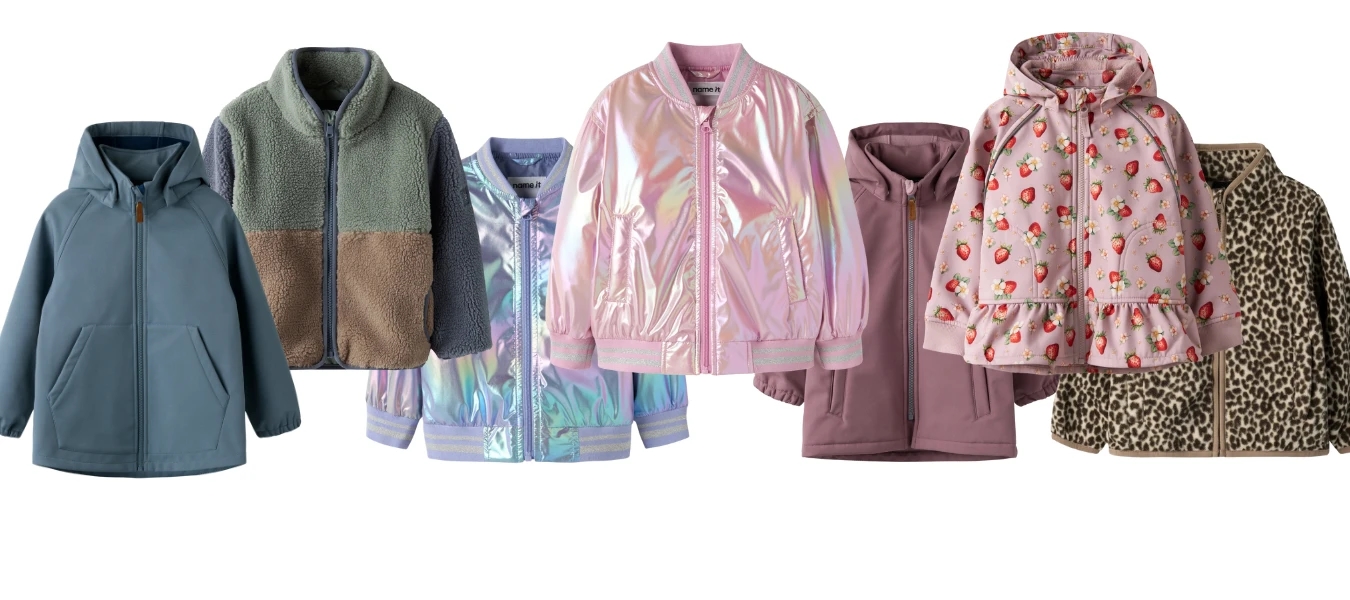 Name It jakker i forskellige modeller