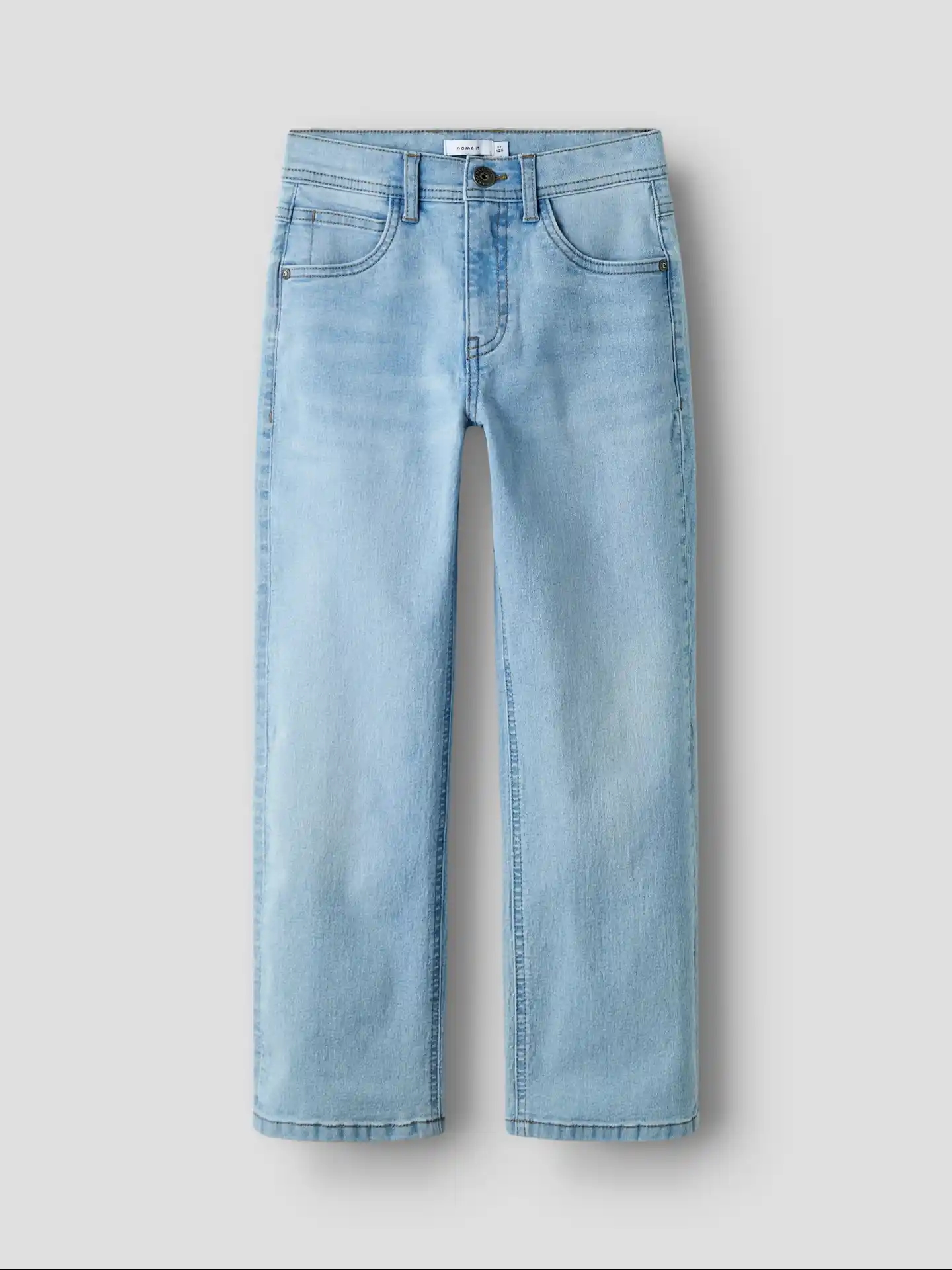 Name It jeans i straight fit til børn set forfra