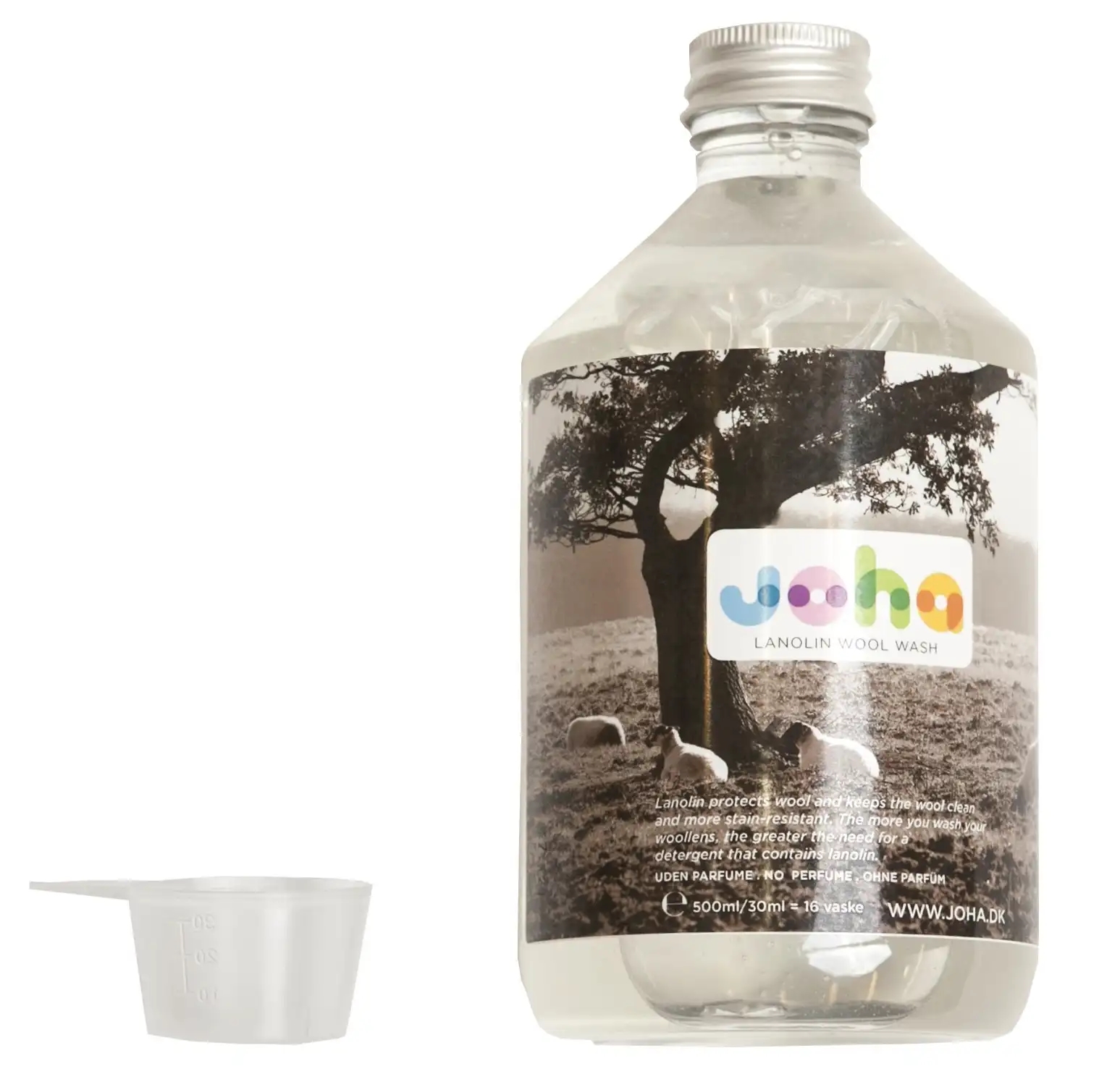 Uldvaskemiddel med lanolin skal bruges til vask af uldtøj for at bevare uldens naturlige egenskaber og holdbarhed