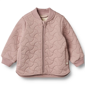 Wheat Termojakke - Loui - Warm Rose - i ensfarvet rosa