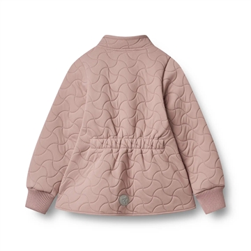 Wheat Termojakke - Thilde - Warm Rose - i ensfarvet støvet rosa