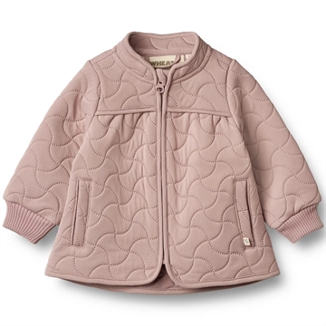 Wheat Termojakke - Thilde - Warm Rose - i ensfarvet rosa